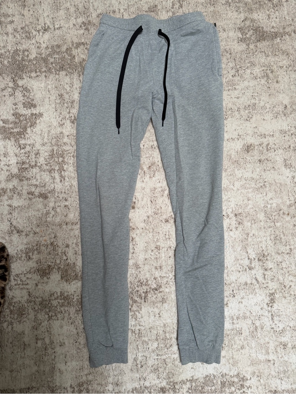 Women's Heather Grey Drawstring Joggers